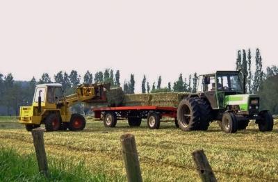 Strobalen laden (moderne manier)