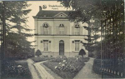 Oorspronkelijke gevel van de pastorie