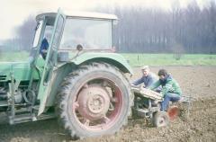 De tractor verving de paarden