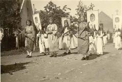 De processie rond 1950
