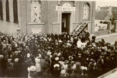 Processie en kruishulde