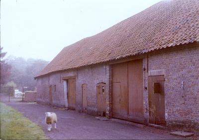 Stallingen van oude boerderij in Schouwbroekstraat