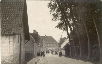 De Brugstraat begin 20ste eeuw