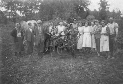 Aardappelen rooien 1942