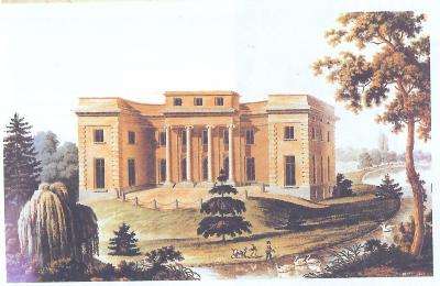 Kasteel Gavergracht  rond 1825