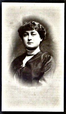 Gedachtenisprentje Suzanne De Smet