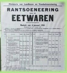WO2: Rantsoenering van eetwaren