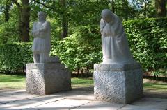 Kate Kollwitz. Treurend echtpaar