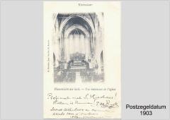 Kerk Knesselare binnenzicht