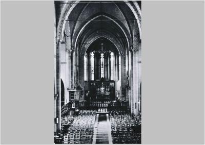 Kerk Knesselare binnenzicht