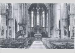 Kerk Knesselare binnenzicht