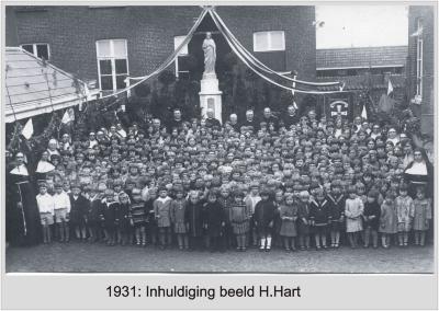 Knesselare Inhuldiging H.Hart 1931