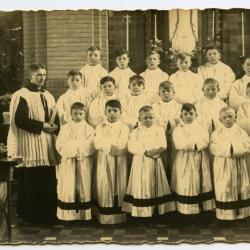Eerste kinderkoor Parochie Beke