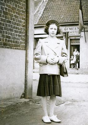 Plechtige Communie Anaïs in 1955