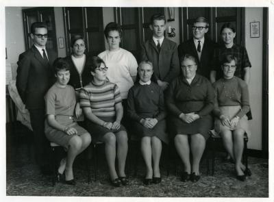 schoolpersoneel Beke 1967