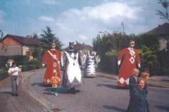 Grote folklorische stoet op de "Katte"