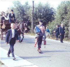 Trouwstoet van Felix en Mina