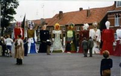 Reuzenoptocht in Eeklo