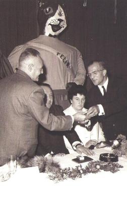 Overhandiging van de erkentelijkheidsmedaille