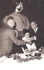 Overhandiging van de erkentelijkheidsmedaille