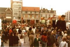 Markt van Eeklo door Reuzen bezet