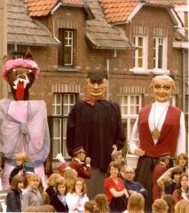 Met de Reuzen op de foto