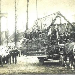 Stoet in Bassevelde, 1914