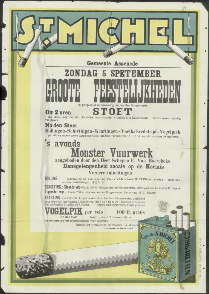 Groote feestelijkheden Assenede
