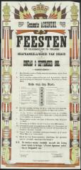 Feesten ter gelegenheid der 75e verjaring der onafhankelijkheid van Belgie Assenede
