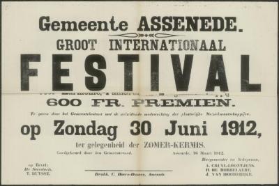 Groot internationaal festival Assenede
