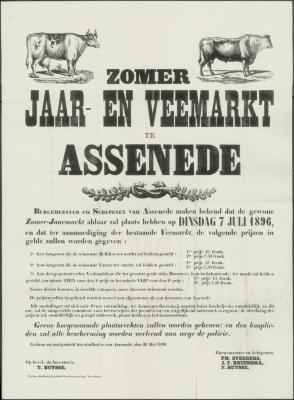 Zomer jaar- en veemarkt Assenede

