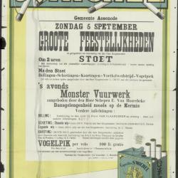 Groote feestelijkheden Assenede
