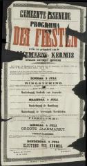 Programma der feesten welke ter gelegenheid van de (al)gemeen(e) kermis Assenede
