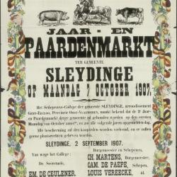Jaar- en paardenmarkt Sleidinge
