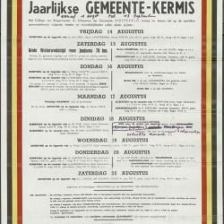 Jaarlijkse gemeente-kermis Oosteeklo
