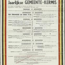 Jaarlijkse gemeente-kermis Oosteeklo
