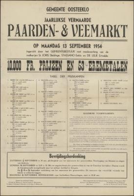 Paarden- &amp; veemarkt Oosteeklo
