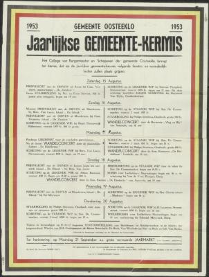 Jaarlijkse gemeente-kermis Oosteeklo
