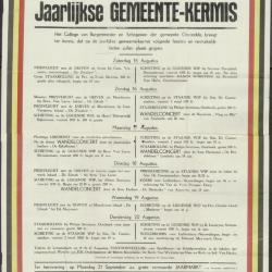 Jaarlijkse gemeente-kermis Oosteeklo
