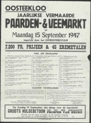 Paarden- &amp; veemarkt Oosteeklo
