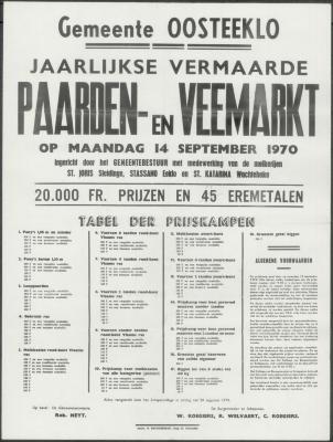 Paarden- &amp; veemarkt Oosteeklo
