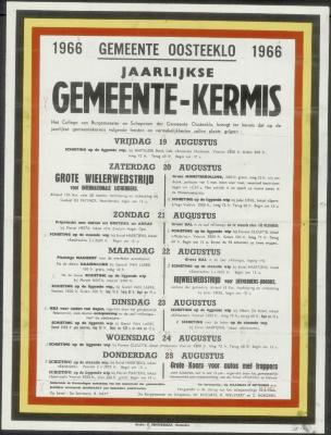 Jaarlijkse gemeente-kermis Oosteeklo
