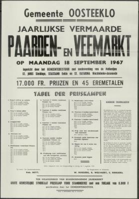 Paarden- &amp; veemarkt Oosteeklo
