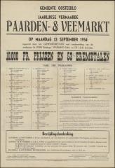 Paarden- &amp; veemarkt Oosteeklo
