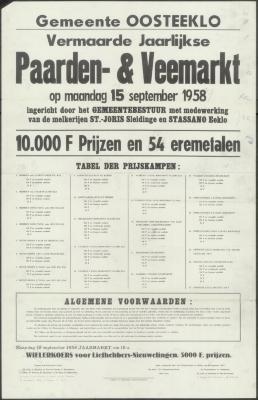 Paarden- &amp; veemarkt Oosteeklo
