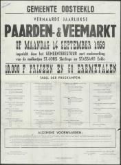 Paarden- &amp; veemarkt Oosteeklo
