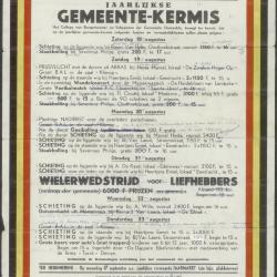 Jaarlijkse gemeente-kermis Oosteeklo
