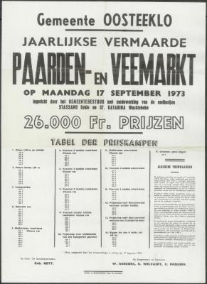 Paarden- &amp; veemarkt Oosteeklo
