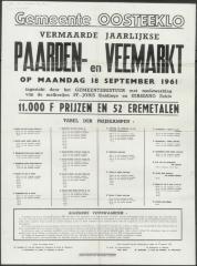 Paarden- &amp; veemarkt Oosteeklo
