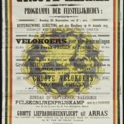 Jaarlijksche GROOTE KERMIS - Programma der Feestelijkheden Aalter
